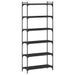 Étagère haute en bois et métal Ramba 80 cm - Solution pratique et décorative - Photo n°1