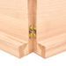 Étagère murale 120x30x(2-6) cm bois de chêne massif non traité - Photo n°5