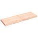 Étagère murale 120x40x(2-6) cm bois de chêne massif non traité - Photo n°1