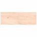 Étagère murale 140x50x(2-4) cm bois de chêne massif non traité - Photo n°4