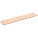 Étagère murale 200x40x(2-4) cm bois de chêne massif non traité - Photo n°1