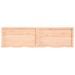 Étagère murale 200x50x(2-6) cm bois de chêne massif non traité - Photo n°5