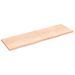 Étagère murale 200x60x(2-4) cm bois de chêne massif non traité - Photo n°1