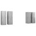 Etagère murale 4 pcs Gris béton 30,5x30x90 cm - Photo n°1