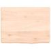 Étagère murale 40x30x(2-4) cm bois de chêne massif non traité - Photo n°4