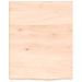 Étagère murale 40x50x(2-4)cm bois de chêne massif non traité - Photo n°4