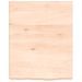 Étagère murale 40x50x(2-6) cm bois de chêne massif non traité - Photo n°4