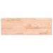 Étagère murale 60x20x1,5 cm bois massif de hêtre - Photo n°1