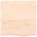 Étagère murale 60x60x(2-6) cm bois de chêne massif non traité - Photo n°3