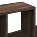 Étagère murale chêne marron 100x20x53 cm bois d'ingénierie - Photo n°7