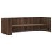 Étagère murale chêne marron 100x35x30,5 cm bois d'ingénierie - Photo n°2