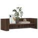 Étagère murale chêne marron 100x35x30,5 cm bois d'ingénierie - Photo n°3