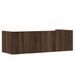 Étagère murale chêne marron 100x35x30,5 cm bois d'ingénierie - Photo n°6