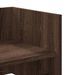 Étagère murale chêne marron 100x35x30,5 cm bois d'ingénierie - Photo n°7