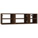 Étagère murale chêne marron 102x30x29 cm bois d'ingénierie - Photo n°6