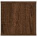 Étagère murale chêne marron 102x30x29 cm bois d'ingénierie - Photo n°7