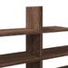 Étagère murale chêne marron 124,5x18x60,5 cm bois d'ingénierie - Photo n°7