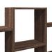 Étagère murale chêne marron 159x18x66 cm bois d'ingénierie - Photo n°7