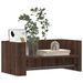 Étagère murale chêne marron 70,5x35x30,5 cm bois d'ingénierie - Photo n°3