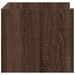 Étagère murale chêne marron 70,5x35x30,5 cm bois d'ingénierie - Photo n°5