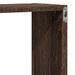 Étagère murale chêne marron 96x18x60 cm bois d'ingénierie - Photo n°8