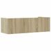 Étagère murale chêne sonoma 100x35x30,5 cm bois d'ingénierie - Photo n°6