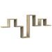 Étagère murale chêne sonoma 104,5x10x43 cm bois d'ingénierie - Photo n°1