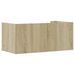 Étagère murale chêne sonoma 70,5x35x30,5 cm bois d'ingénierie - Photo n°6