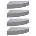 Étagère murale d'angle Klazer L 35 x P 35 x H 3,8 cm – Elégance et fonctionnalité - Photo n°1
