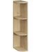Etagère murale ouverte DALIA Chêne Cremona 15 cm – Rangement décoratif suspendu - Photo n°1