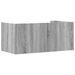 Étagère murale sonoma gris 70,5x35x30,5 cm bois d'ingénierie - Photo n°6