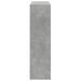 Étagère séparatrice de pièce gris béton 102x29x103,5 cm - Photo n°6