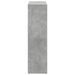 Étagère séparatrice de pièce gris béton 102x29x103,5 cm - Photo n°6