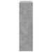 Étagère séparatrice de pièce gris béton 69,5x29x103,5 cm - Photo n°6