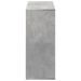 Étagère séparatrice de pièce gris béton 69,5x29x69,5 cm - Photo n°6