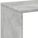 Étagère séparatrice de pièce gris béton 69,5x29x69,5 cm - Photo n°9