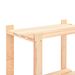 Étagères de rangement à 3 niveaux 2 pcs 80x38x90 cm Pin 150 kg - Photo n°6