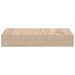 Étagères flottantes 2 pcs 23x23,5x4 cm bois d'ingénierie - Photo n°4