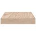 Étagères flottantes 2 pcs 50x23,5x4 cm bois d'ingénierie - Photo n°4