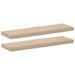 Étagères flottantes 2 pcs 80x23,5x4 cm bois d'ingénierie - Photo n°2