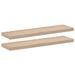 Étagères flottantes 2 pcs 90x23,5x4cm bois d'ingénierie - Photo n°2