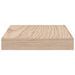 Étagères flottantes 4 pcs 50x23,5x4 cm bois d'ingénierie - Photo n°4