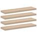 Étagères flottantes 4 pcs 90x23,5x4cm bois d'ingénierie - Photo n°2