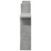 Étagères murales 2 pcs gris béton 50x12x50 cm bois d'ingénierie - Photo n°5