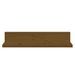 Étagères murales 2 pcs Marron miel 50x11x9cm Bois de pin massif - Photo n°3