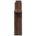 Étagères murales 2pcs chêne marron 50x12x50cm bois d'ingénierie - Photo n°5