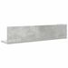 Étagères murales 2pcs gris béton 75x16,5x16,5cm bois ingénierie - Photo n°7