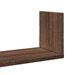 Étagères murales 3pcs chêne marron 58x18x18cm bois d'ingénierie - Photo n°7