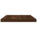 Étagères murales 4 pcs chêne marron 40x20x1,5cm bois ingénierie - Photo n°5