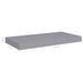 Étagères murales flottantes 4 pcs Gris 50x23x3,8 cm MDF - Photo n°10